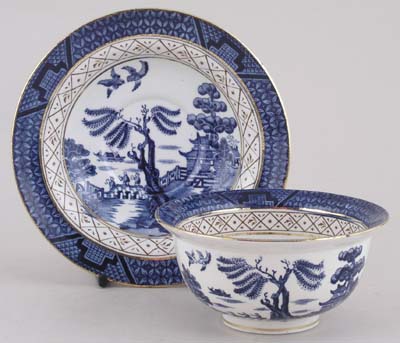 Grapefruit Bowl and Saucer c1930s
